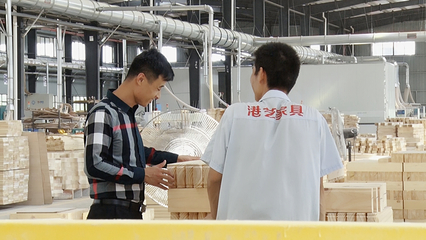 【落實&ldquo;三個推進(jìn)年&rdquo;】港藝家具:首批入園 率先投產(chǎn)